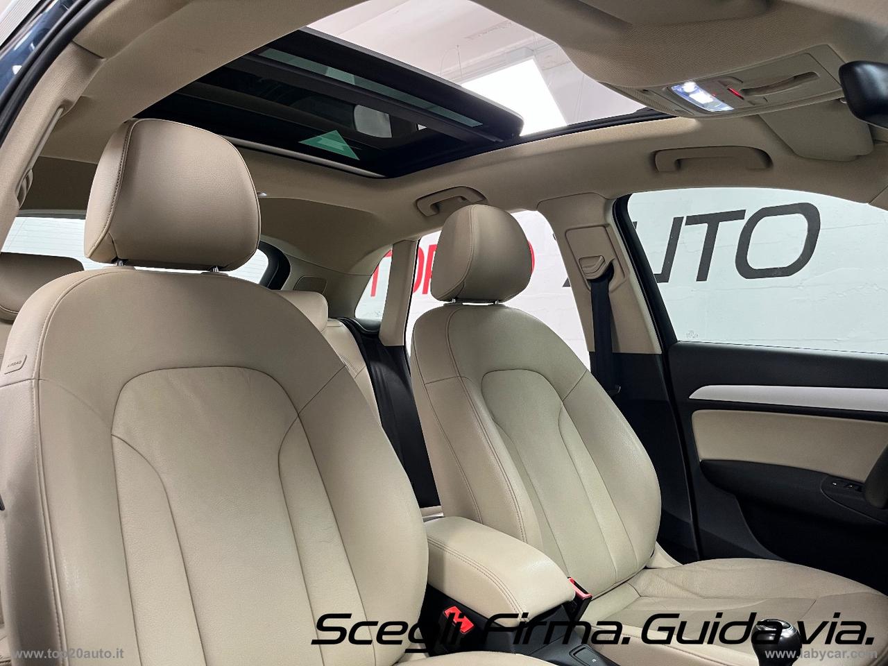 AUDI Q3 2.0TDI TETTO APRIBILE PELLE TOTALE CAMBIO MANUALE