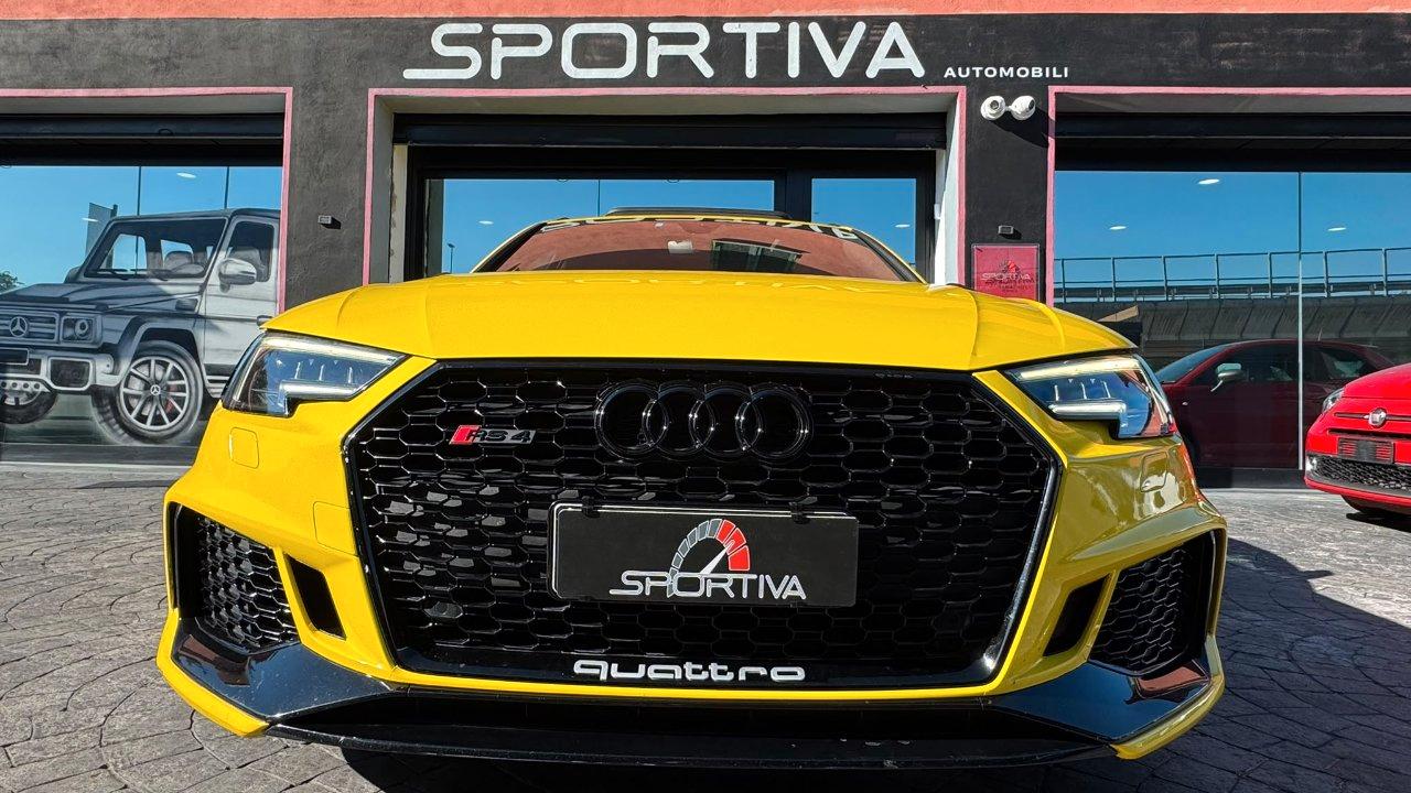 Audi SOLO MATRIMONI CON AUTISTA RS4 Avant 2.9 tfsi Exclusive edition Blu Nogaro quattro 450cv tiptronic