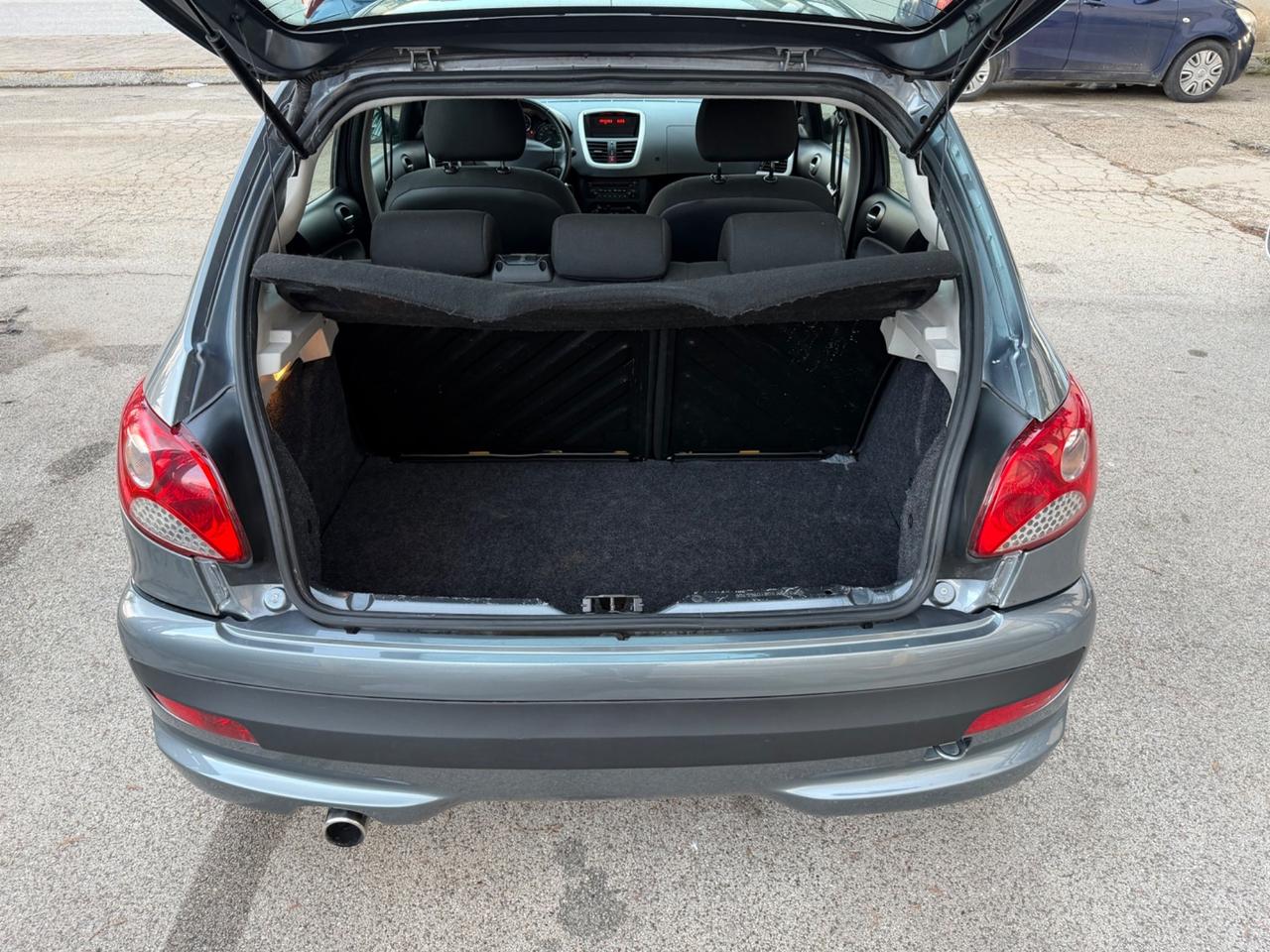 Peugeot 206 1.1 benzina 60 cv 2011 80.000 km