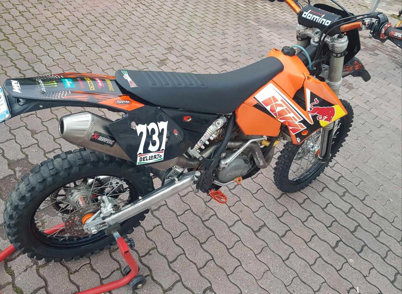 Ktm 450 EXC enduro targato