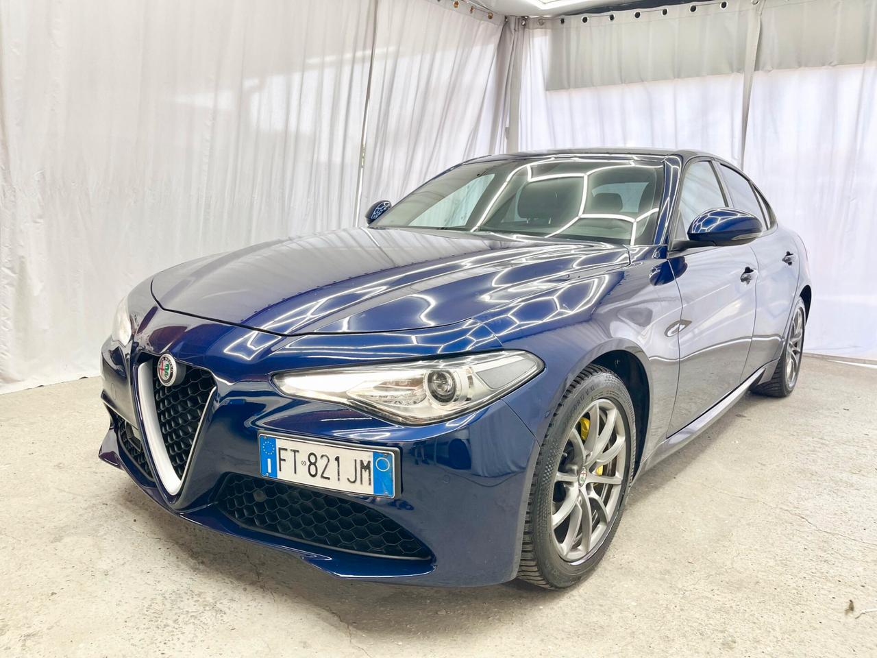 Alfa Romeo Giulia SUPER - AUTOMATICA CAMBIO F1 MISTO PELLE PRONTA CONSEGNA