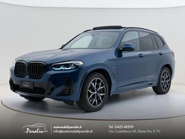 BMW X3 xDrive30d mhev 48V Msport Black pack-Tetto-Pelle