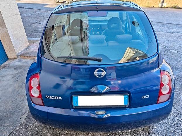 NISSAN Micra 1.5 diesel 65 CV 5 porte