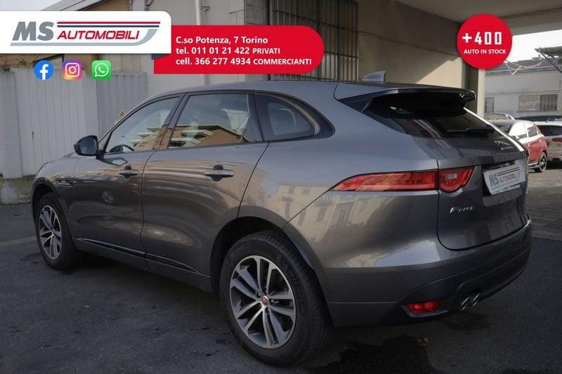 Jaguar F-Pace Jaguar F-Pace 2.0d 180 CV AWD MOTORE ROTTO Unicoproprietario