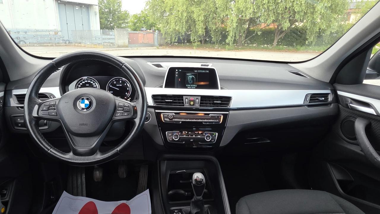 BMW X1 F48 sdrive16d ok Neopatentato