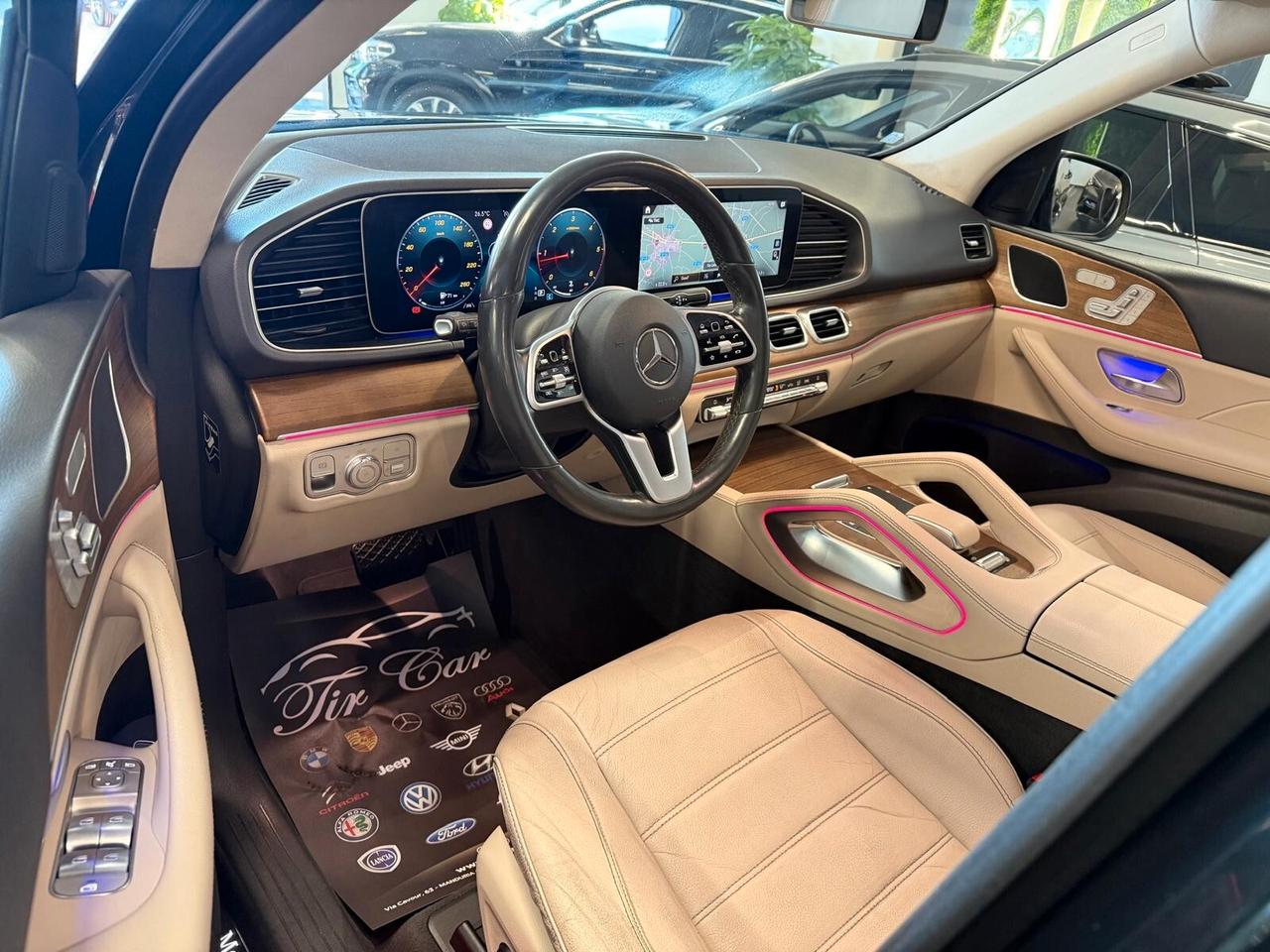 MERCEDES BENZ GLE 300D PREMIUM 4MATIC 2.0 245CV TETTO PELLE NAVI ANNO 2019