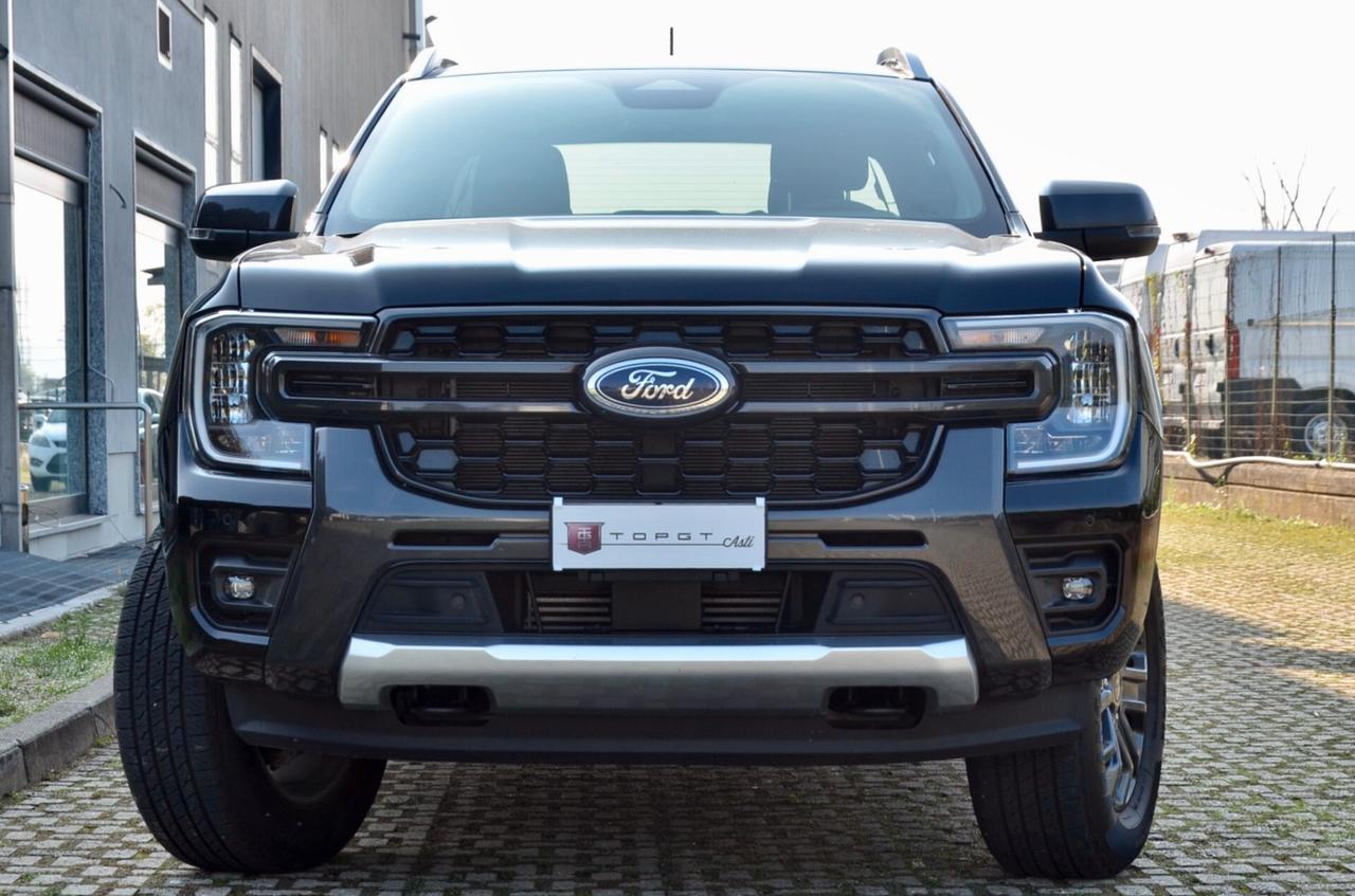 FORD RANGER 2.0 ECOBLUE DOPPIA CABINA WILDTRAK AWD 205cv AUTO, PREZZO IVA ESCLUSA, UNICOPROPRIETARIO, GARANZIA FORD 1/27, PARI AL NUOVO, UFF ITALIANA, PERMUTE