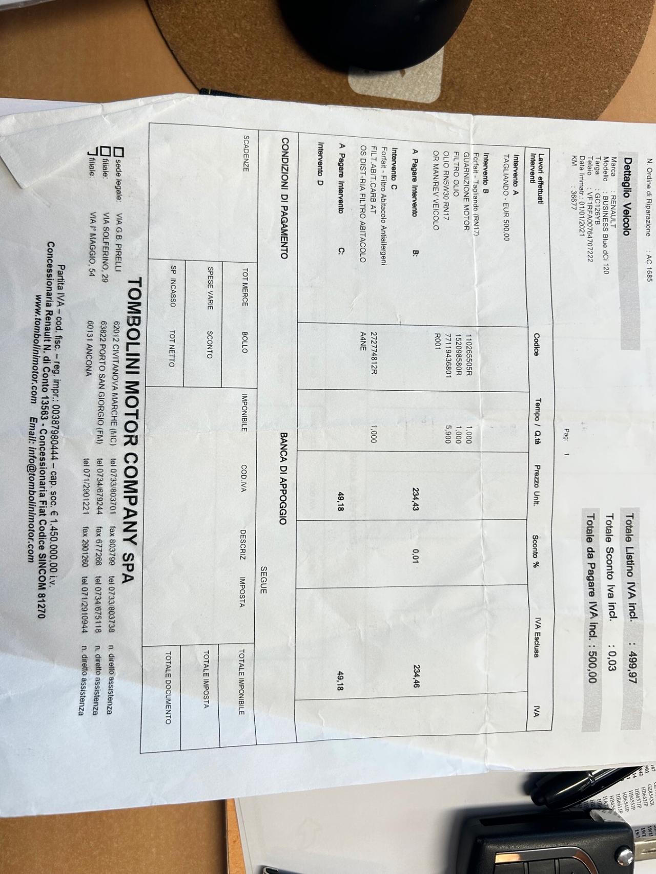 Renault Scenic Scénic Blue dCi 120 CV Business