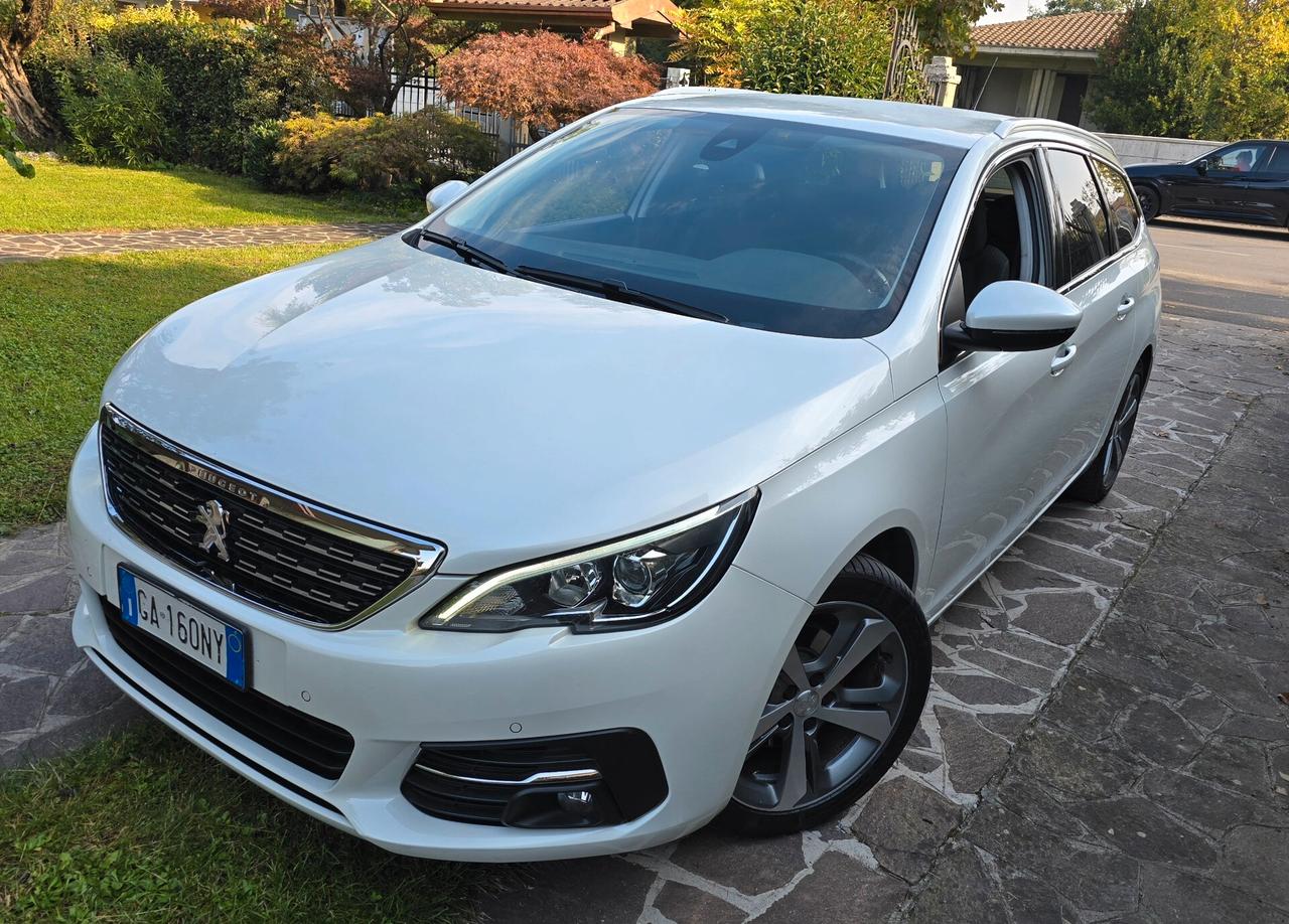 Peugeot 308 BlueHDi 130 S&S SW Allure bianco perla