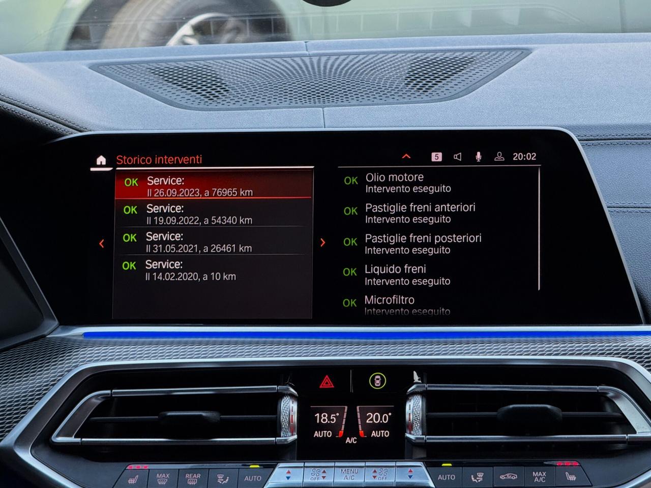 BMW X6 xDrive30d Msport 265CV TETTO FARI LASER