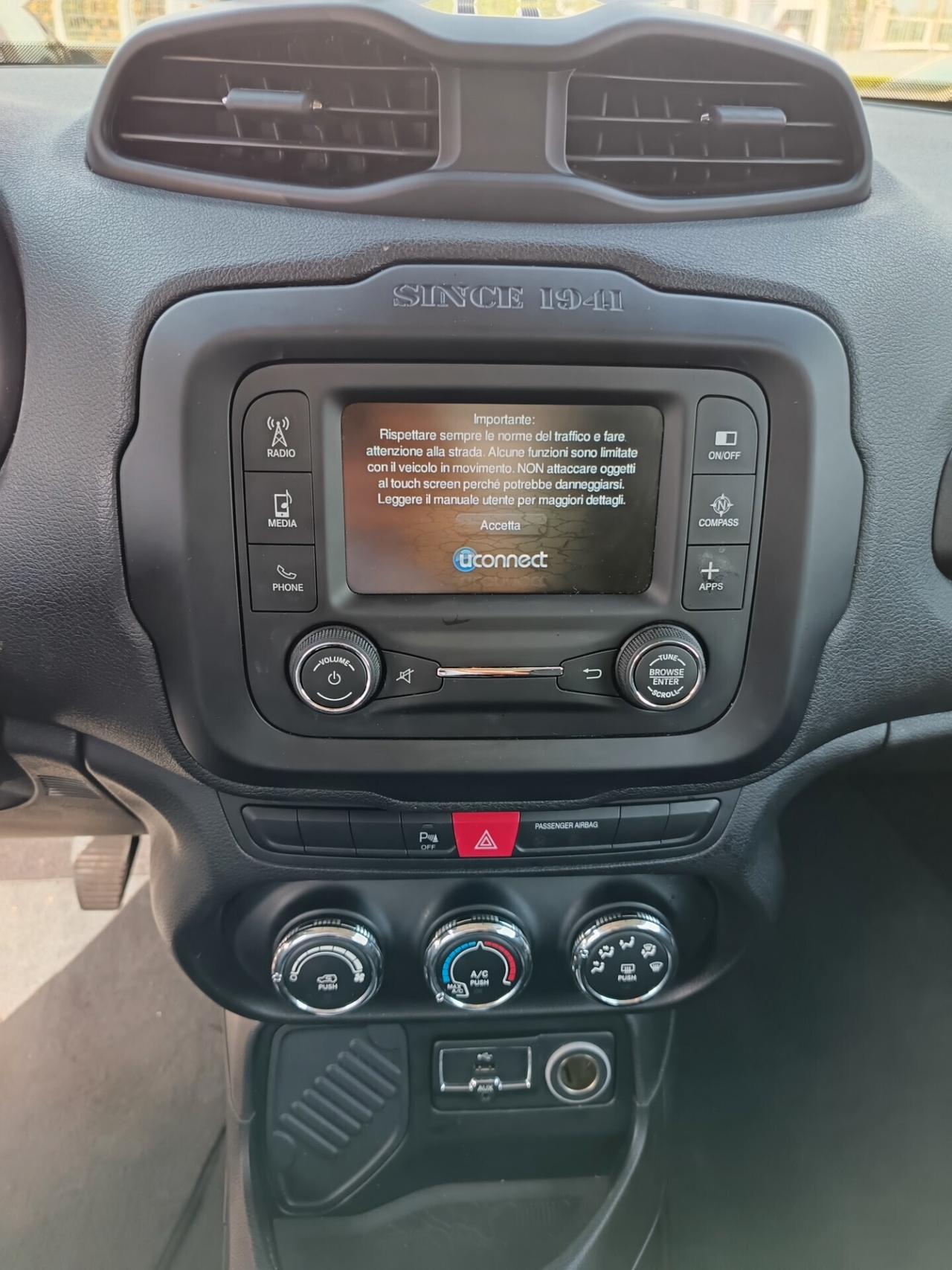 Jeep Renegade 1.4 T-Jet 120 CV Longitude GPL IMPIANTO DI SERIE