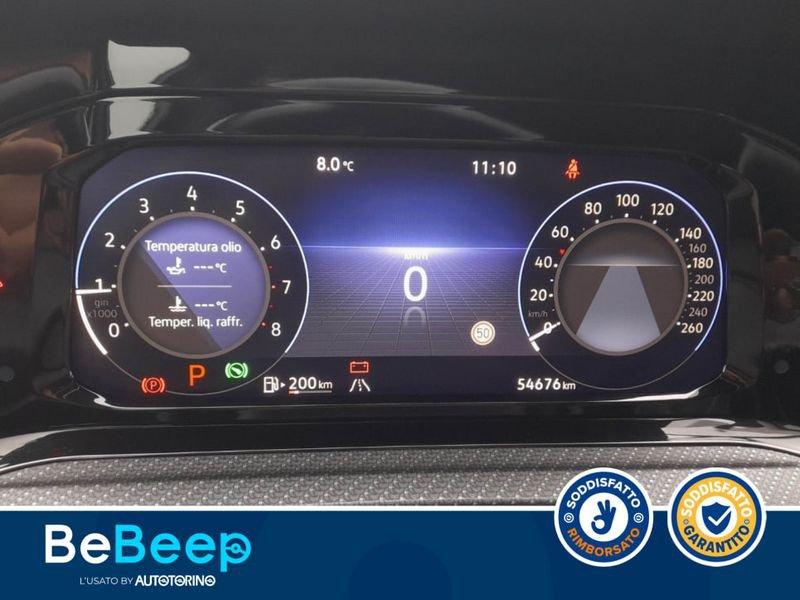 Volkswagen Golf 1.5 ETSI EVO R-LINE 150CV DSG