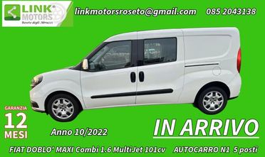 FIAT Doblo MAXI Kombi N1 5posti 1.6 MJT 101CV Sortimo/ + Iva
