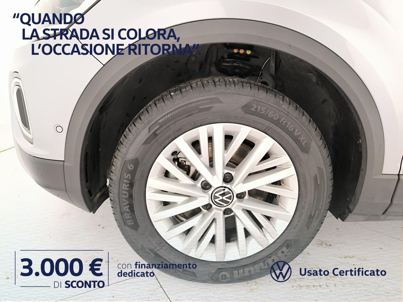 Volkswagen T-Roc 2.0 tdi life 150cv dsg