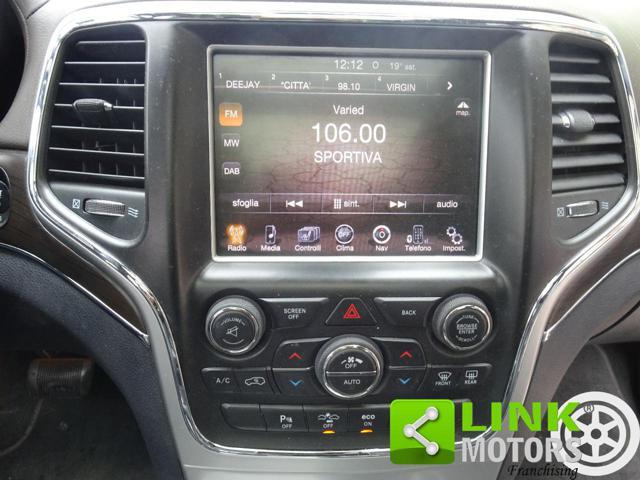 JEEP Grand Cherokee 3.0 V6 CRD 250 CV Multijet II Overland