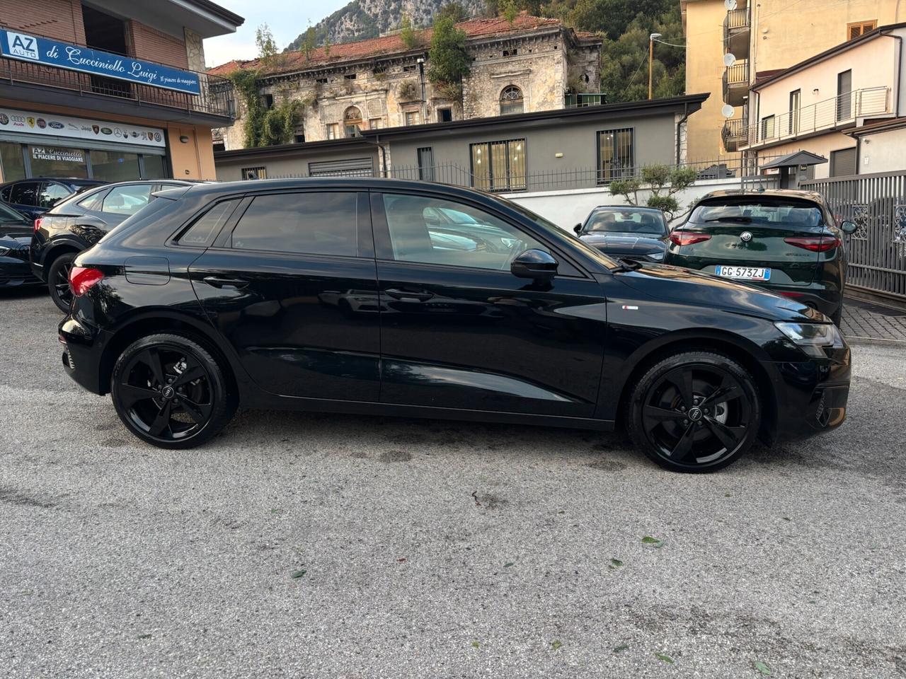 Audi A3 SPB 30 TDI 116 CV - S-LINE - S-TRONIC MY 22 TOTAL BLAK