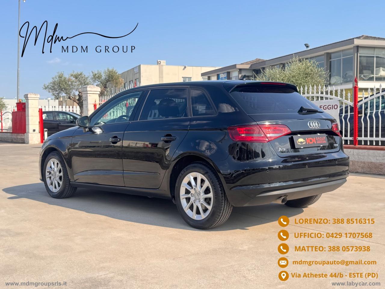 AUDI A3 SPB 1.6 TDI clean diesel Attraction OK NEOPATENTATI