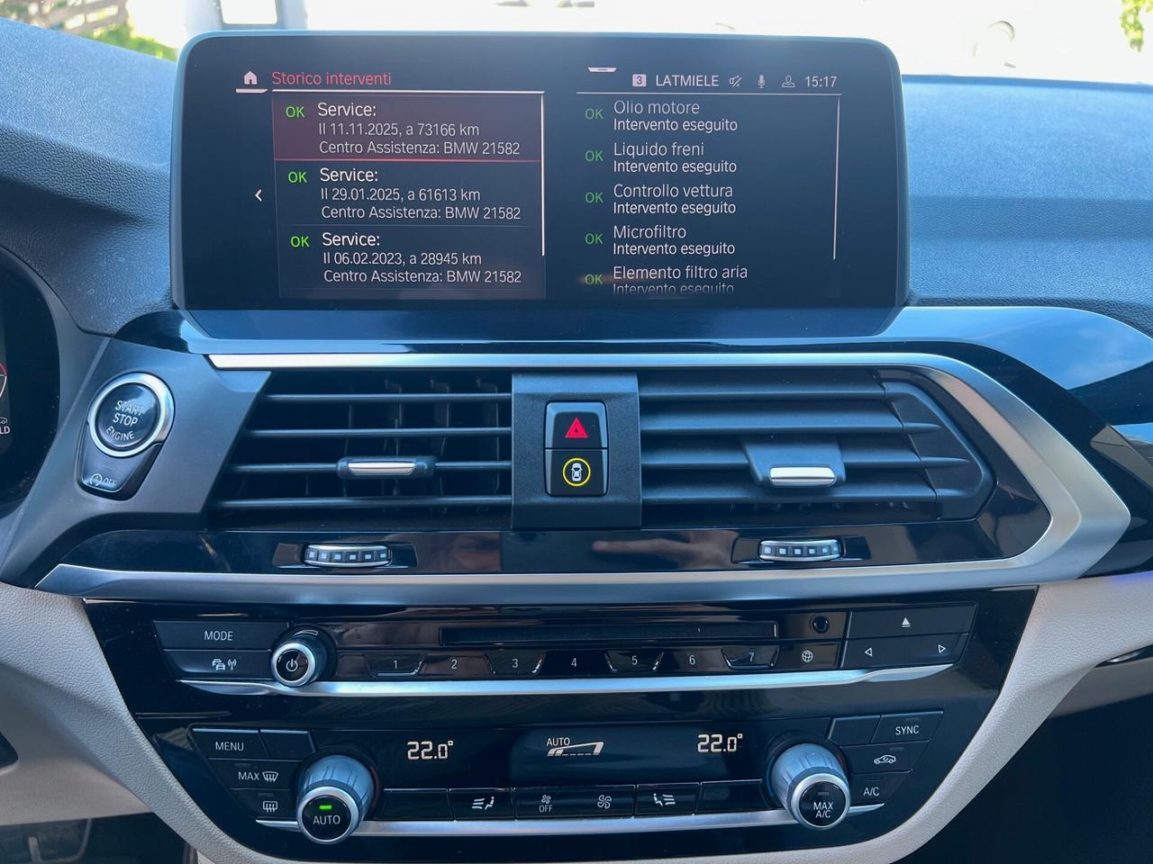 Bmw X4 xdrive20d Msport X auto LED/PELLE/CAMERA/20; PERFETTA!!