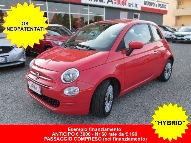 FIAT 500 1.0 Hybrid Lounge -IVA DETRAIBILE -OK NEOPATENTATI