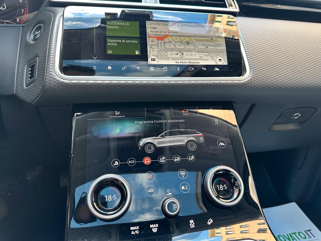 Range Rover Velar 2.0 Si4 BENZINA 250cv Tetto