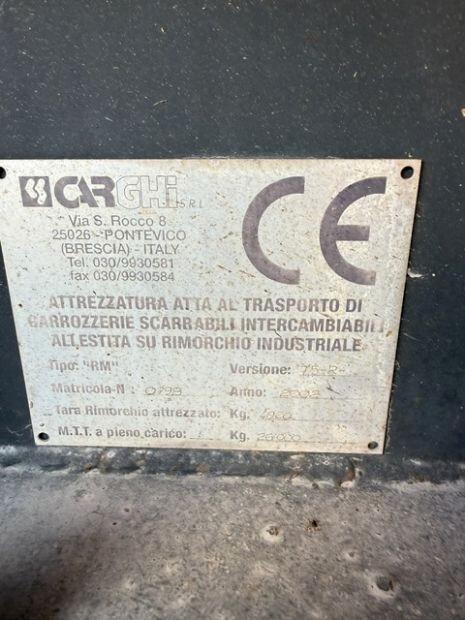 Motrice Iveco Stralis XP 460 scarrabile Rimorchio Piacenza Scarrabile