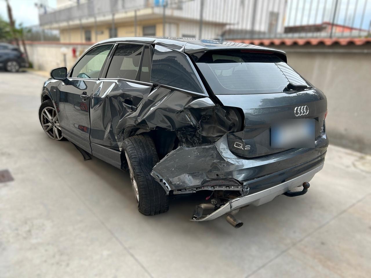 Audi Q2 2.0 TDI 150CV Quattro S-Tronic S-Line - 2017 Incidentata