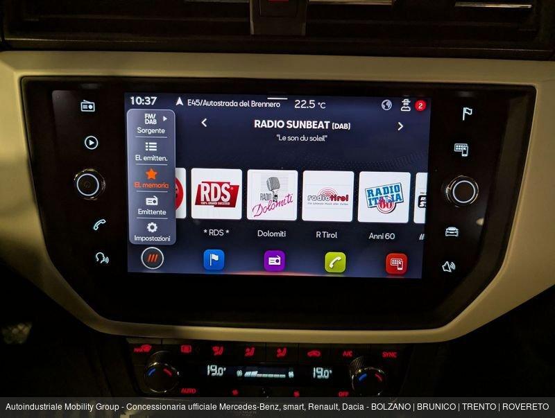 Seat Arona 1.0 TGI 90 CV STYLE ''NEOPATENTATI''