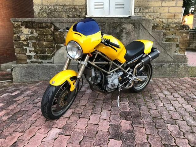 DUCATI Monster 900 Frizione a secco*Inserti carbon Look*Cupolino*