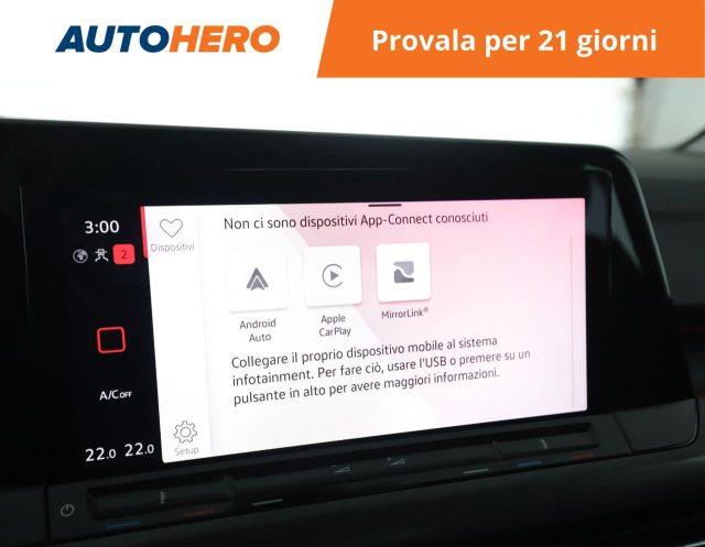 VOLKSWAGEN Golf 1.5 eTSI 130 CV EVO ACT DSG Style