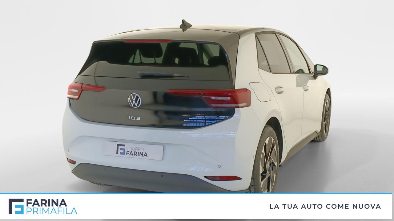 VOLKSWAGEN ID.3 2023 - ID.3 59 kWh Pro Edition Plus 204cv