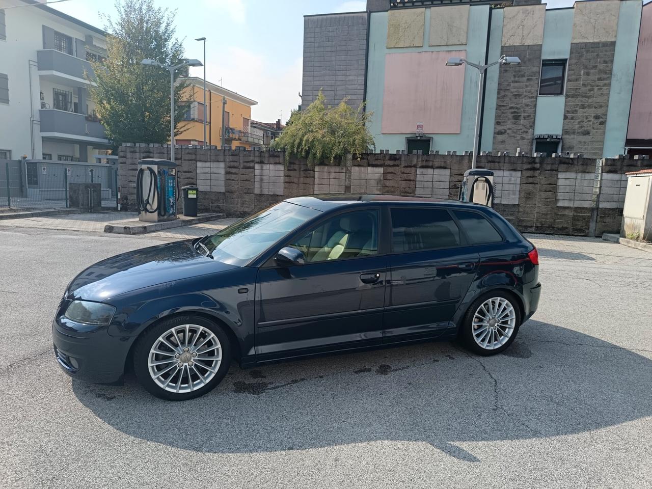 Audi A3 2.0 16V tfsi quattro 210cv