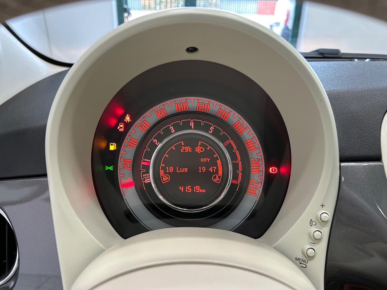Fiat 500 1.2cc 69cv Lounge Unico Proprietario