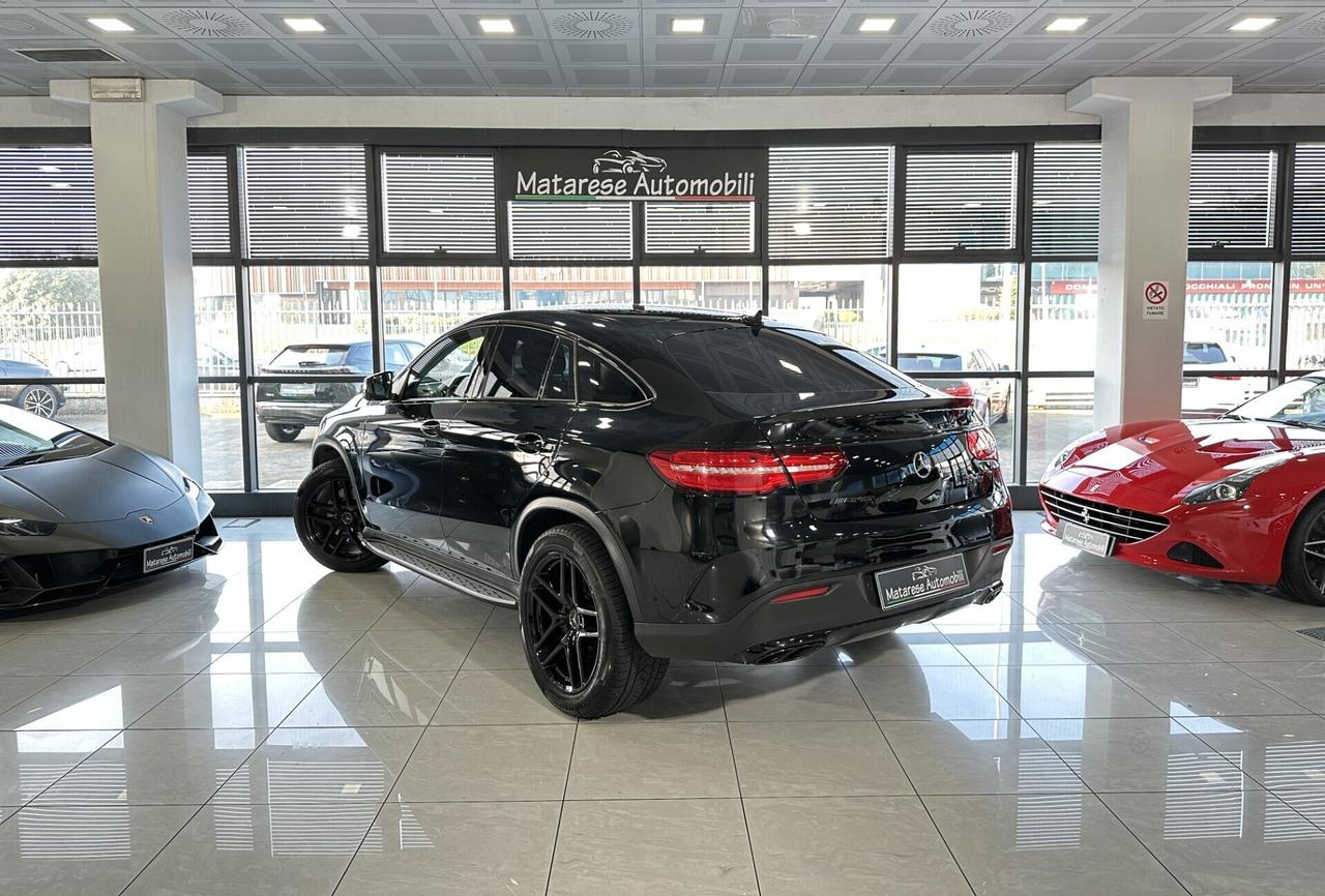 Mercedes GLE43 Coupè AMG 3.0 Biturbo 367cv 4Matic CarPlay Camera Pedane Cerchi21 GARANZIA FULL