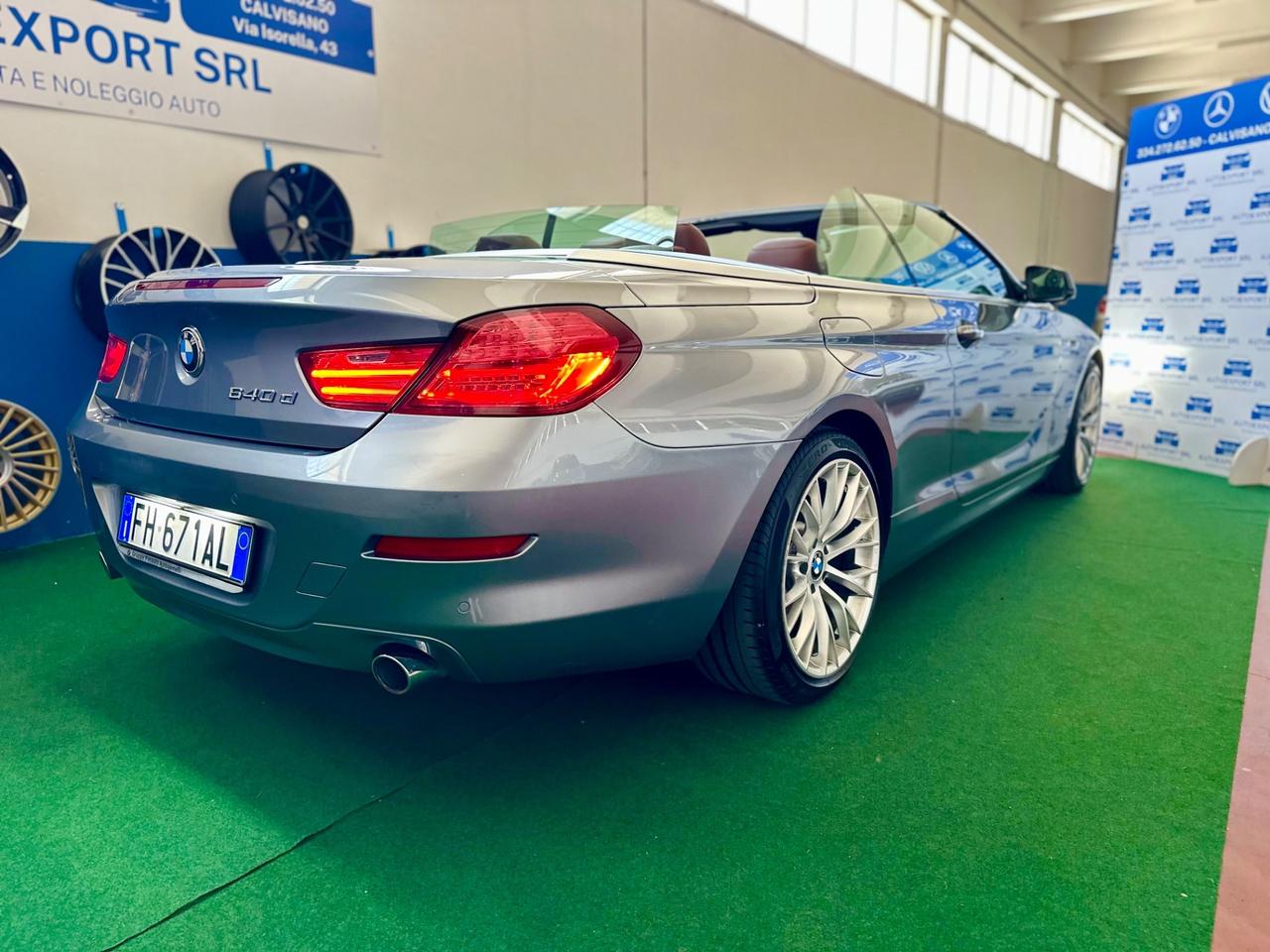 Splendida Bmw 640/ Cabrio Futura/full optional