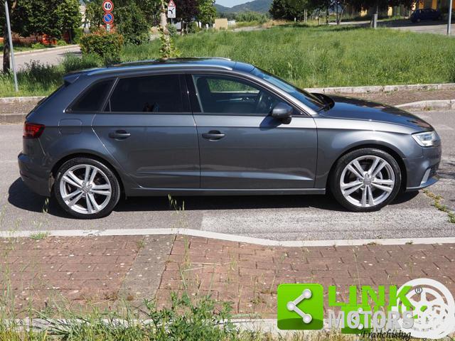 AUDI A3 Sportback S LINE-C/TETTO RISC.SEDILI PROMO FINANZIAMENTO