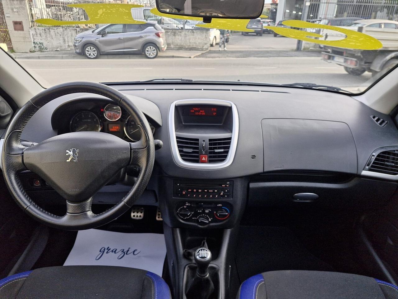 PEUGEOT 206 1.1 ECO GPL 60CV 10/2012 80000 KM