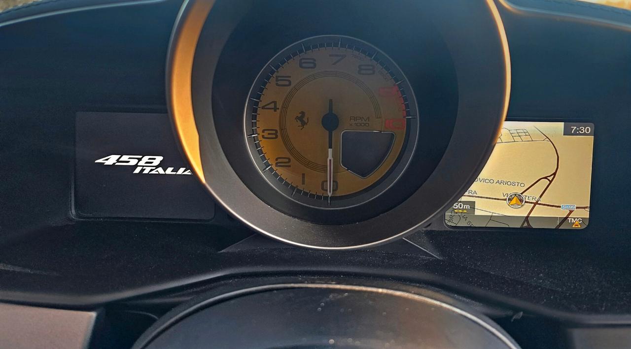 Ferrari 458 Italia DCT#LED#ALCANTARA#NAVI#SCUDETTI CERAMICI
