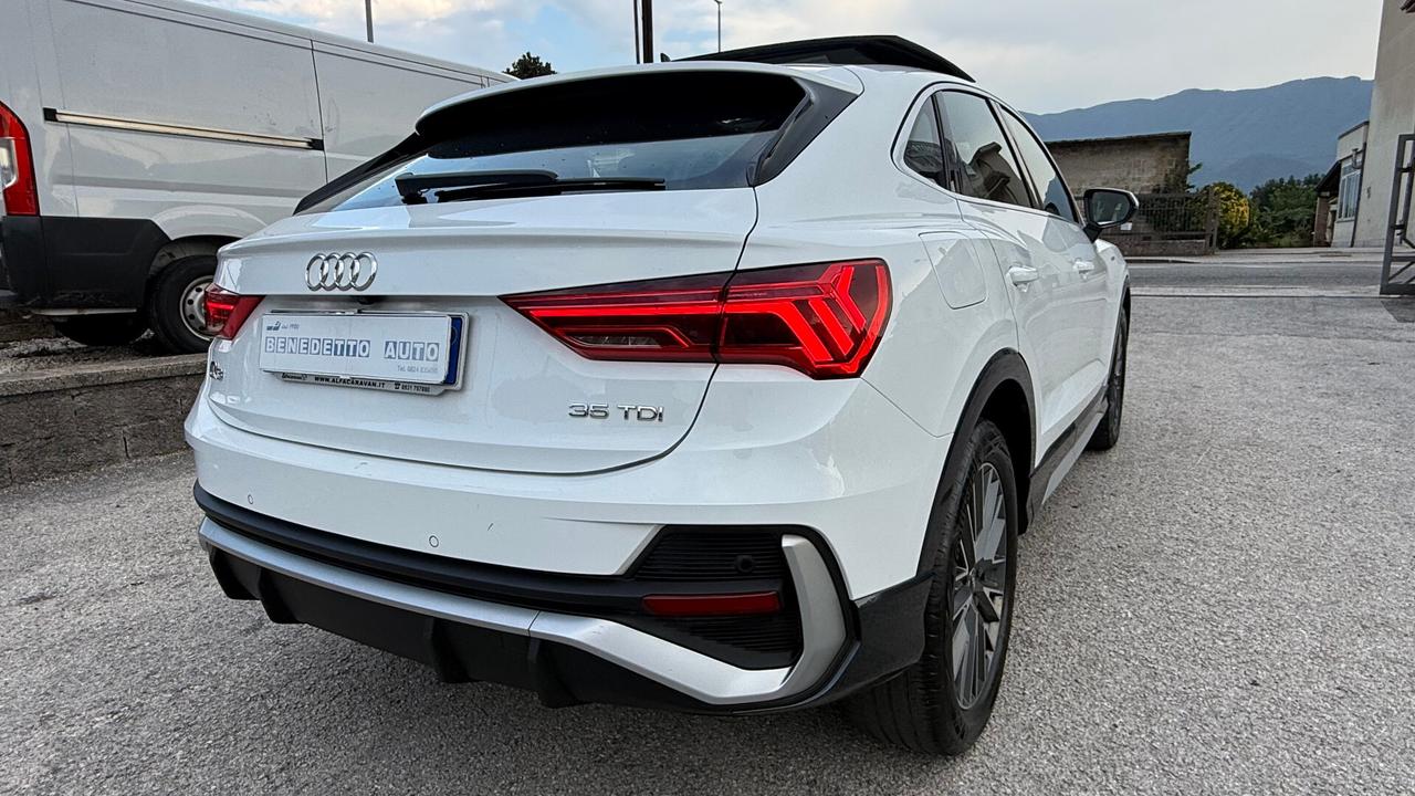 AUDI Q3 SPORTBACK TETTO APRIBILE S LINE