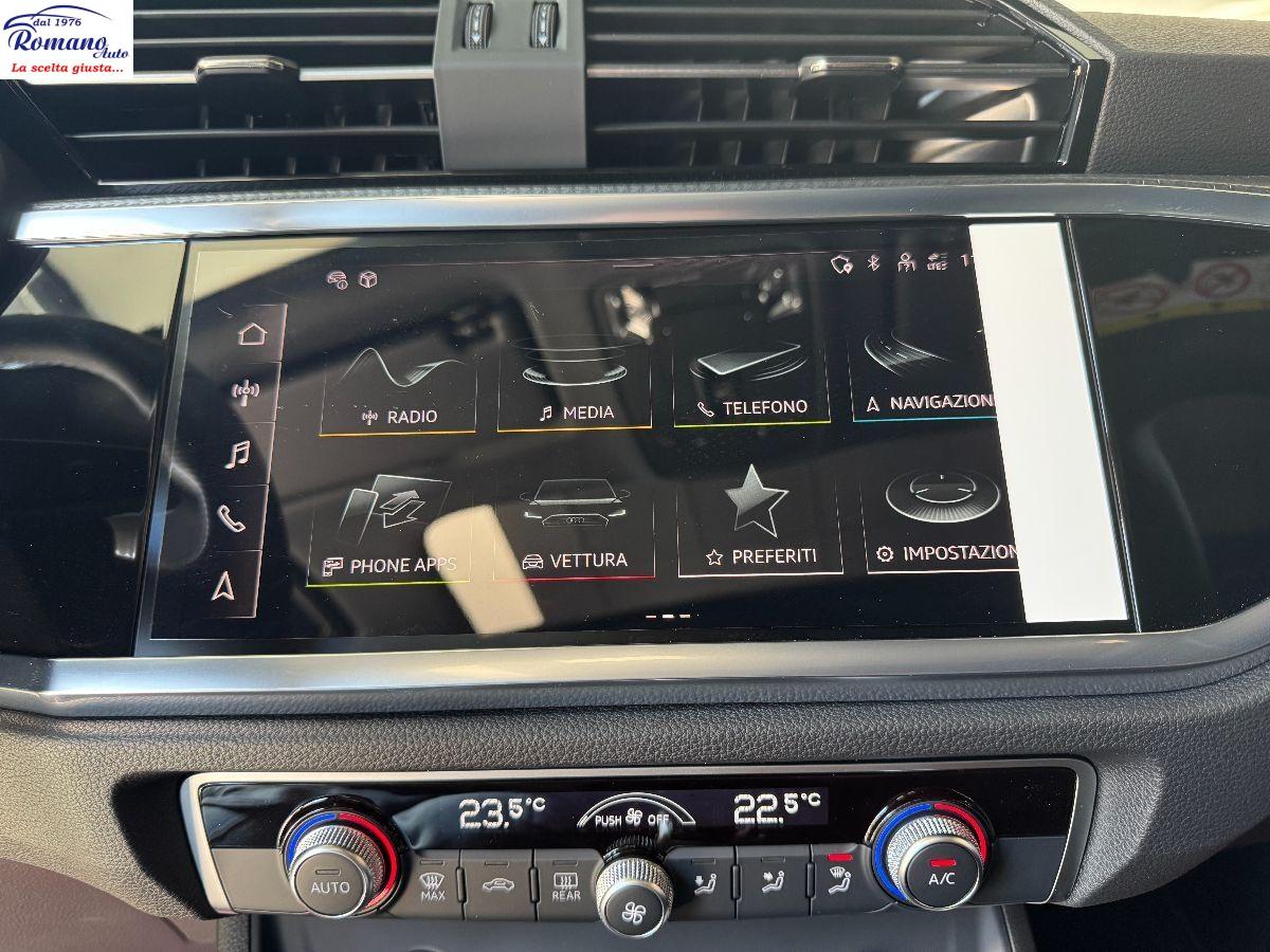 Audi Q3 SPB 35 TDI S tronic S line Black Identity#TETTO APRIBILE!