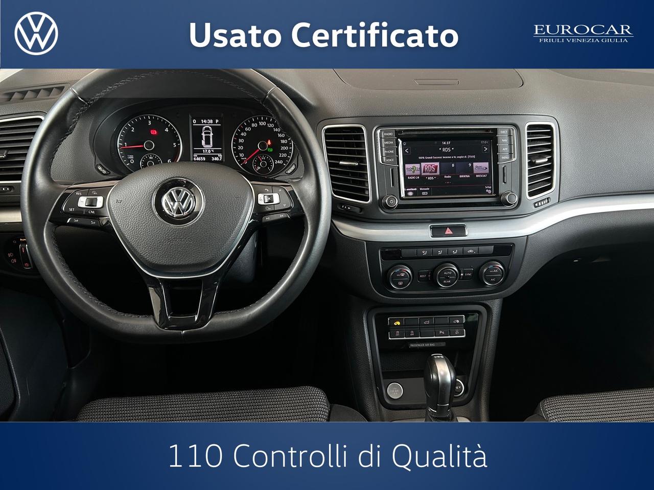 Volkswagen Sharan 2.0 tdi business dsg