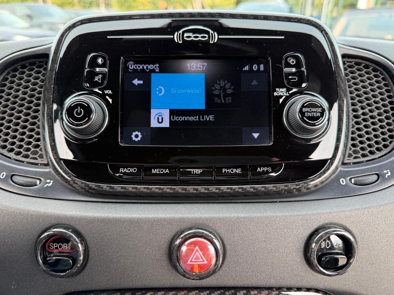 Abarth 595 1.4 Turbo T-Jet/UNICA!!!/ASSETTOGHIERA BLISTEIN/DWON-PIPE