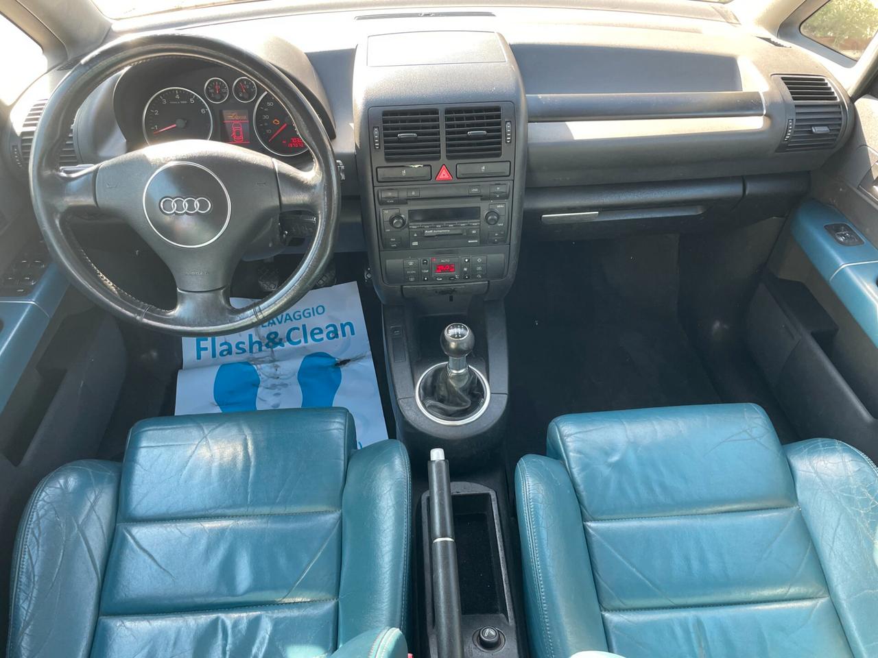 Audi A2 5P 1.6 FSI Top TENUTA BENE , PELLE FULL FULL NEOPATENTATI