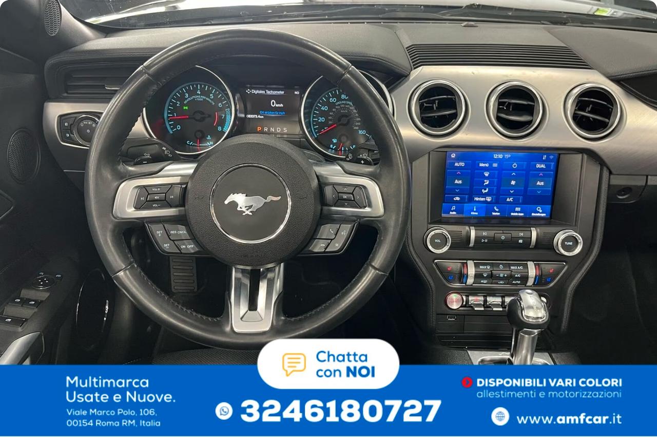 Ford Mustang Cabrio 2.3 EcoBoost 314cv Cambio Automatico