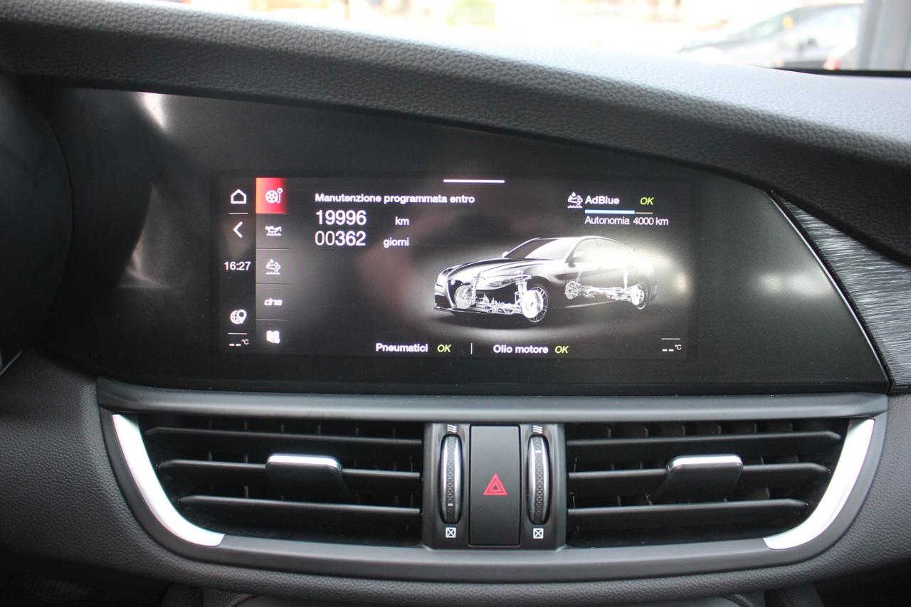 Giulia 160cv-at8*PREZZO VERO*tagliando alfa-unipro