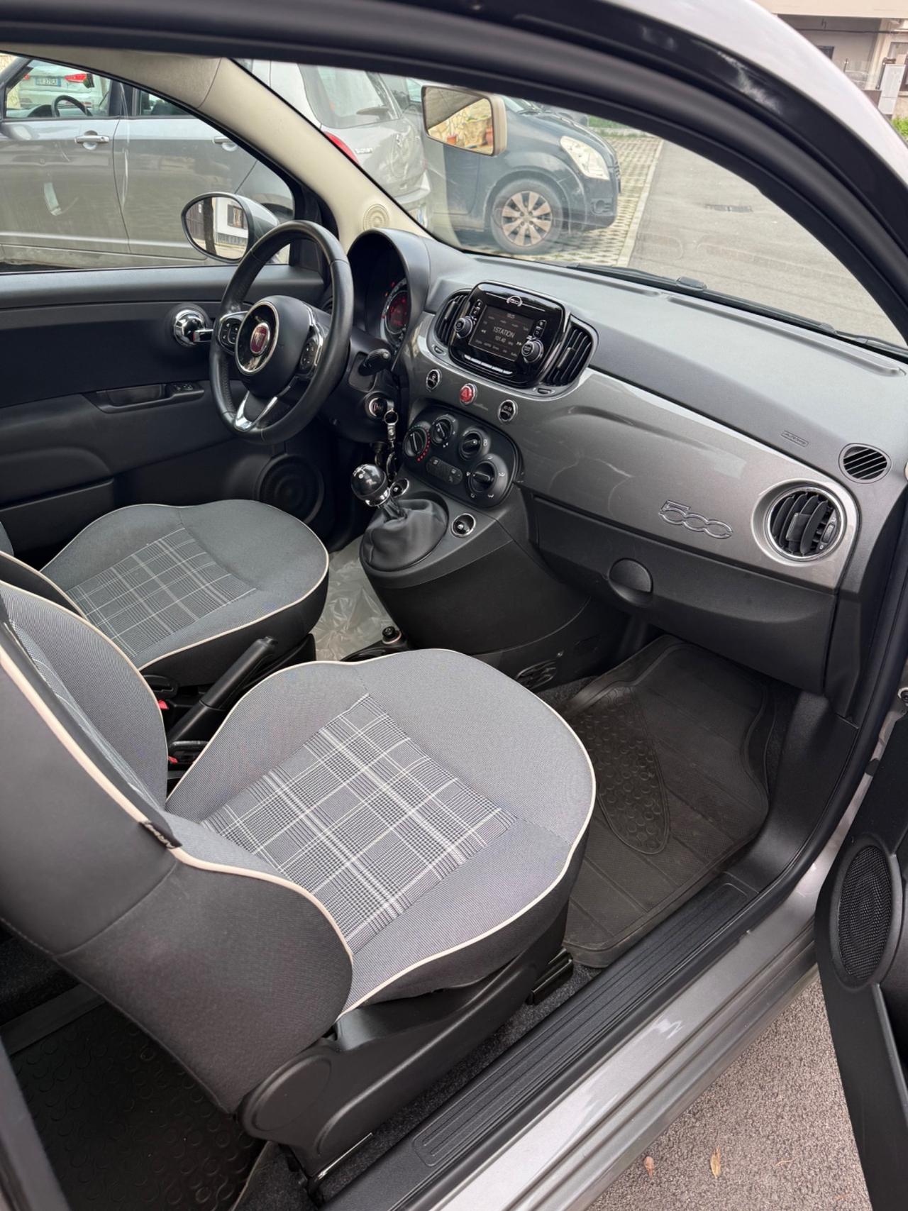 Fiat 500 1.2 Lounge zero sinistri italiana 2018