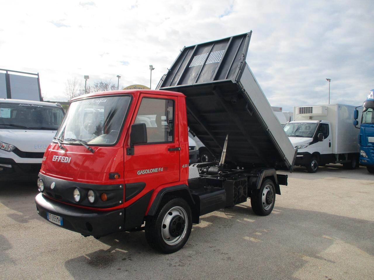 EFFEDI GASOLONE 29 1.5 CRD 4X4 RIBALTABILE TRILAT BLOC DIFFE