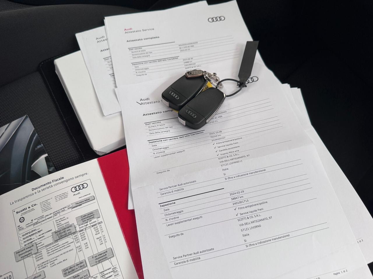 Audi Q2 1.0 TFSI - BENZINA 110cv - GOMME NUOVE !!