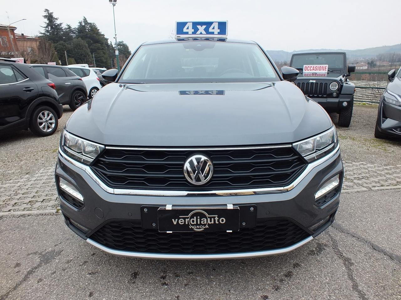 VW T-ROC 2.0 TDI SCR 4MOTION UNIPROPRIETARIO