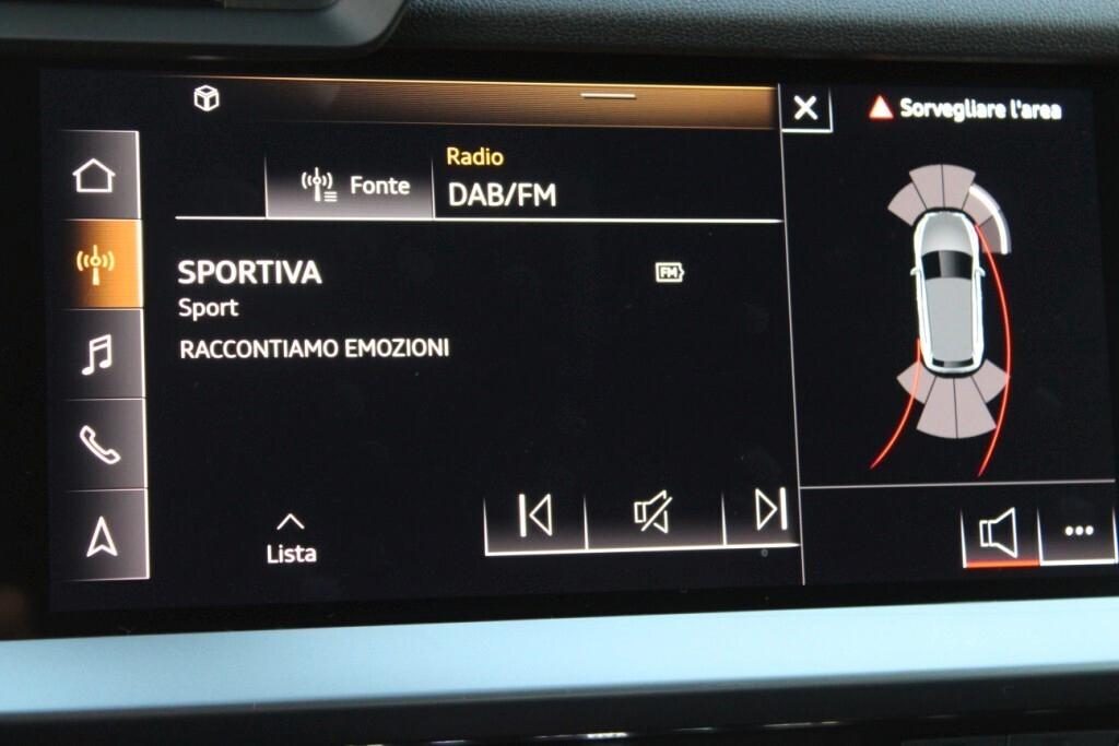 AUDI A3 Sportback 2.0 TDI 115CV s-tronic Advanced