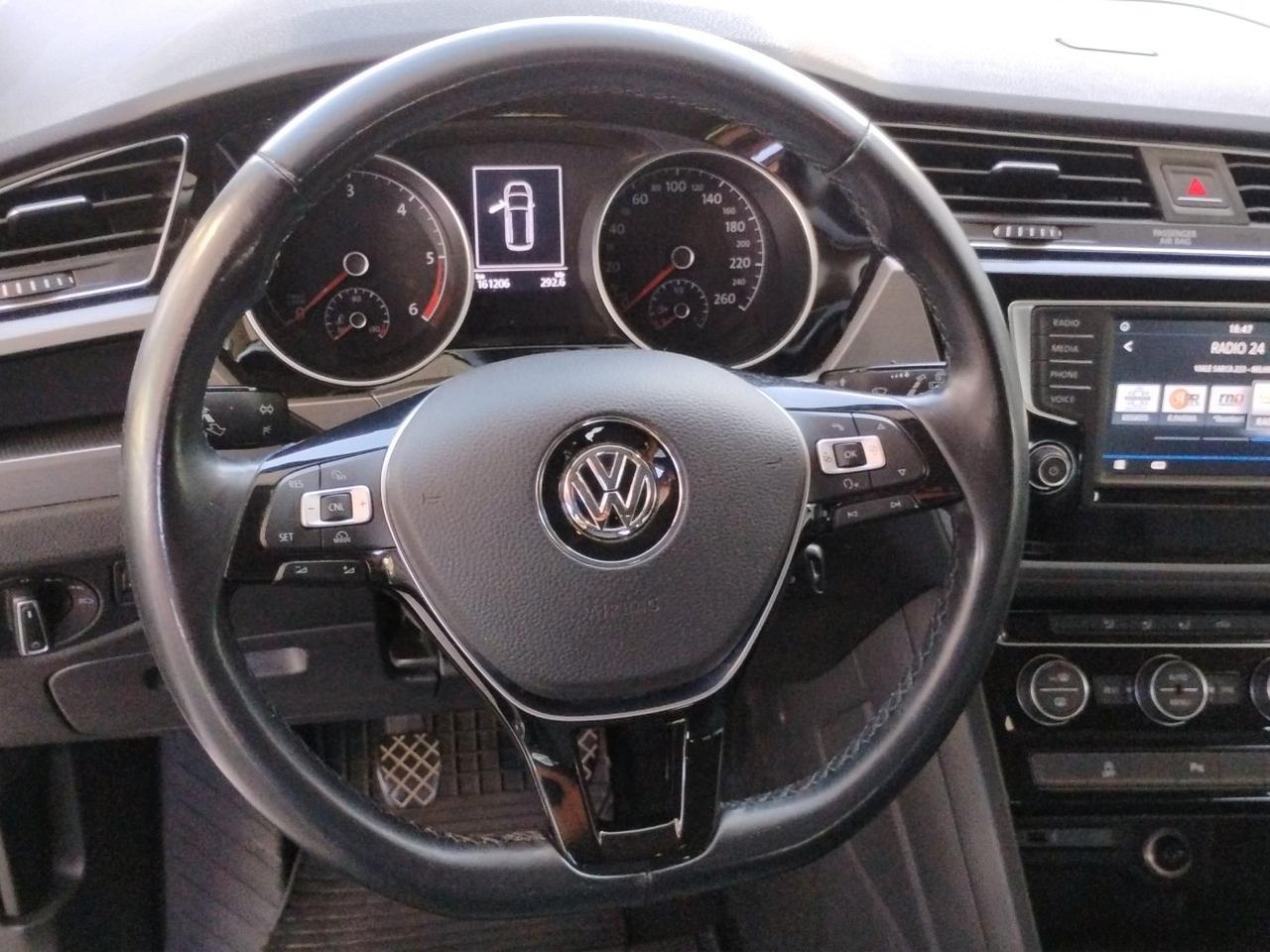 Volkswagen Touran 1.6 tdi Highline 115cv.NAVI.UNICO PROPRIETARIO